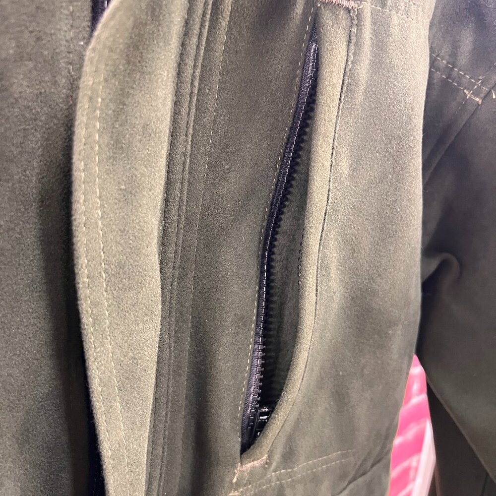 Filson Style 893 Moleskin Bomber, Green, XL, Made in USA - Picture 4 of 13